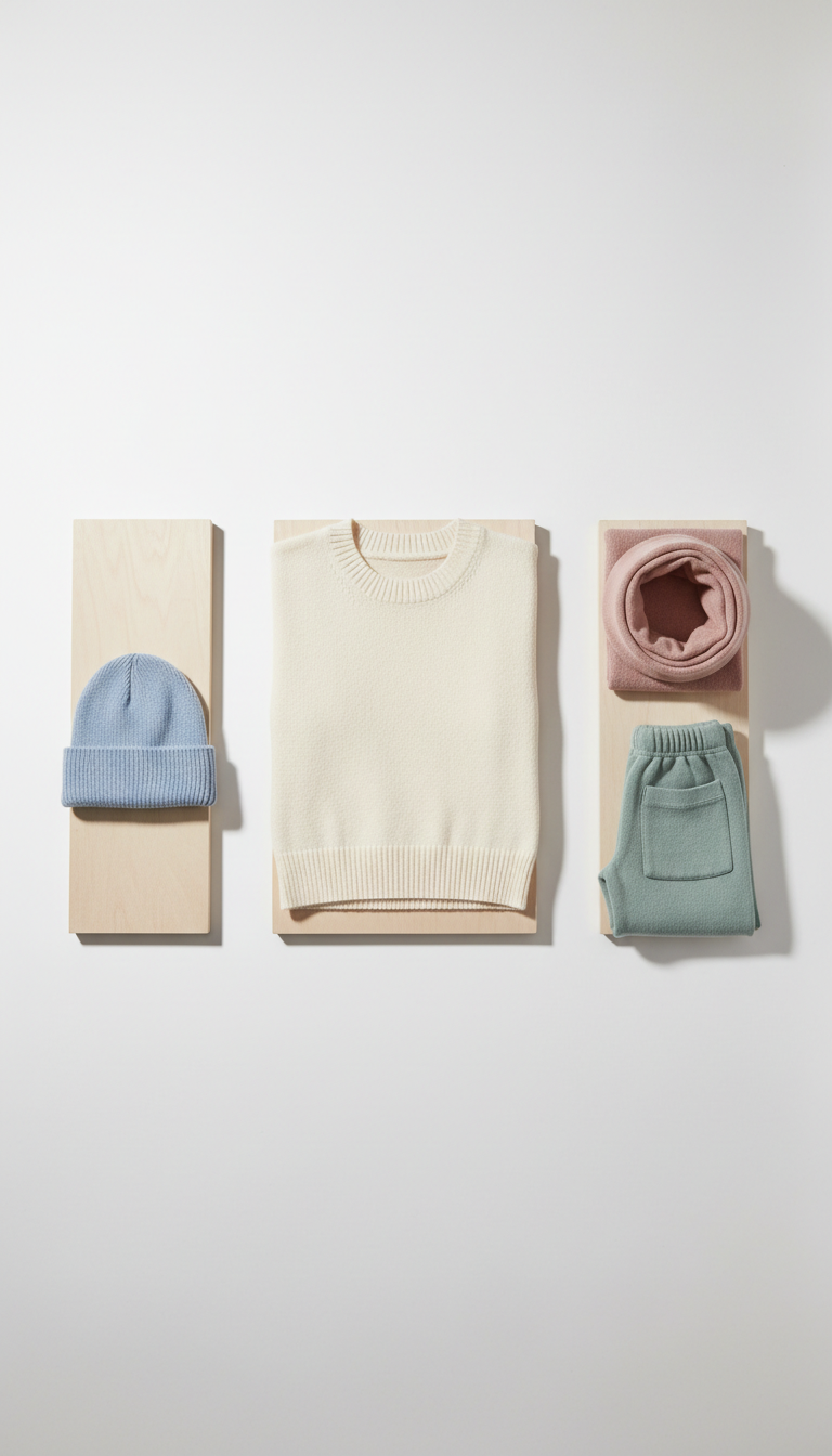 Cotton Knit Crewneck Top